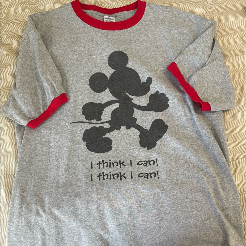 Disney Mickey Marathon Running Walking Tshirt, 2XL